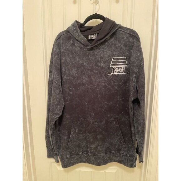 Doggy Supply By Snoop‎ Dogg Hoodie M/M Black Tie-Dye Cotton Unisex Hoodie - Picture 2 of 13